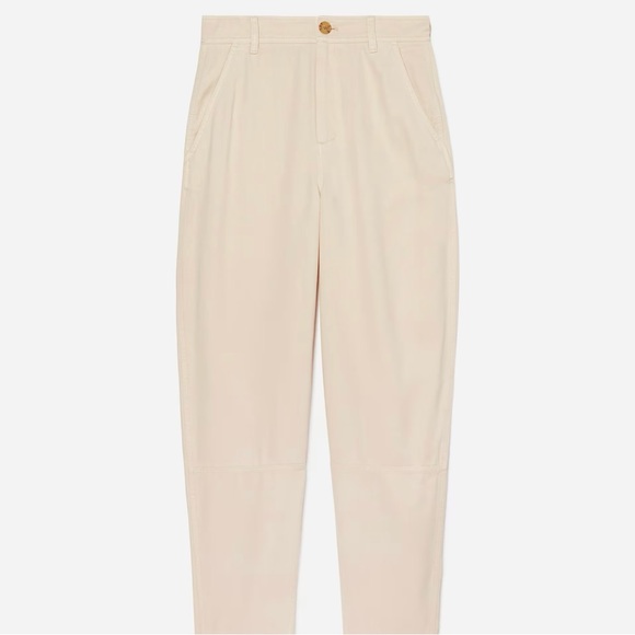 Everlane NWT Tencel Relaxed Chino Size 2 parchment - Picture 9 of 16